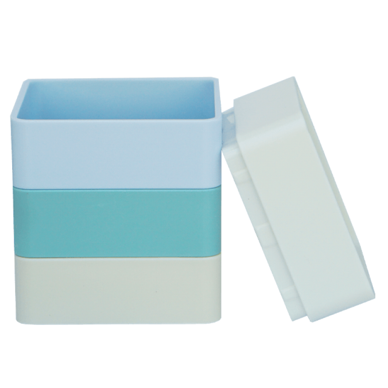 Suport birou patrat din plastic color DL 3357